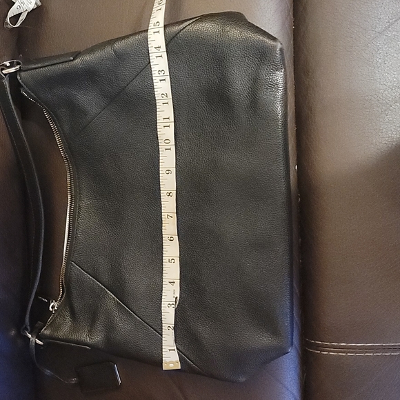 Excellent  large Black Michael Kors handbag purse with COA  💯 authentic - Picture 7 of 9